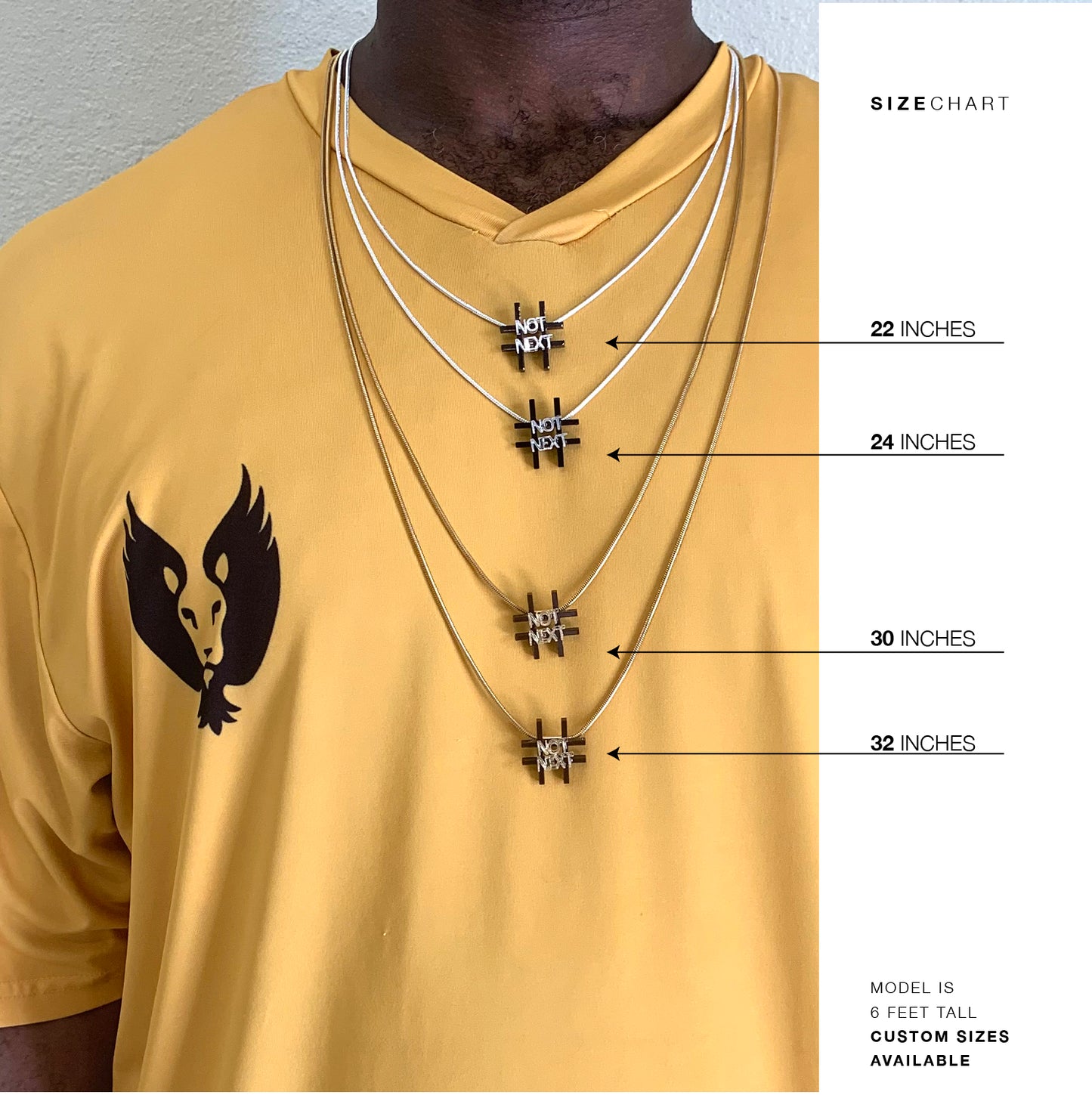 Not Next Brown and Gold Necklace