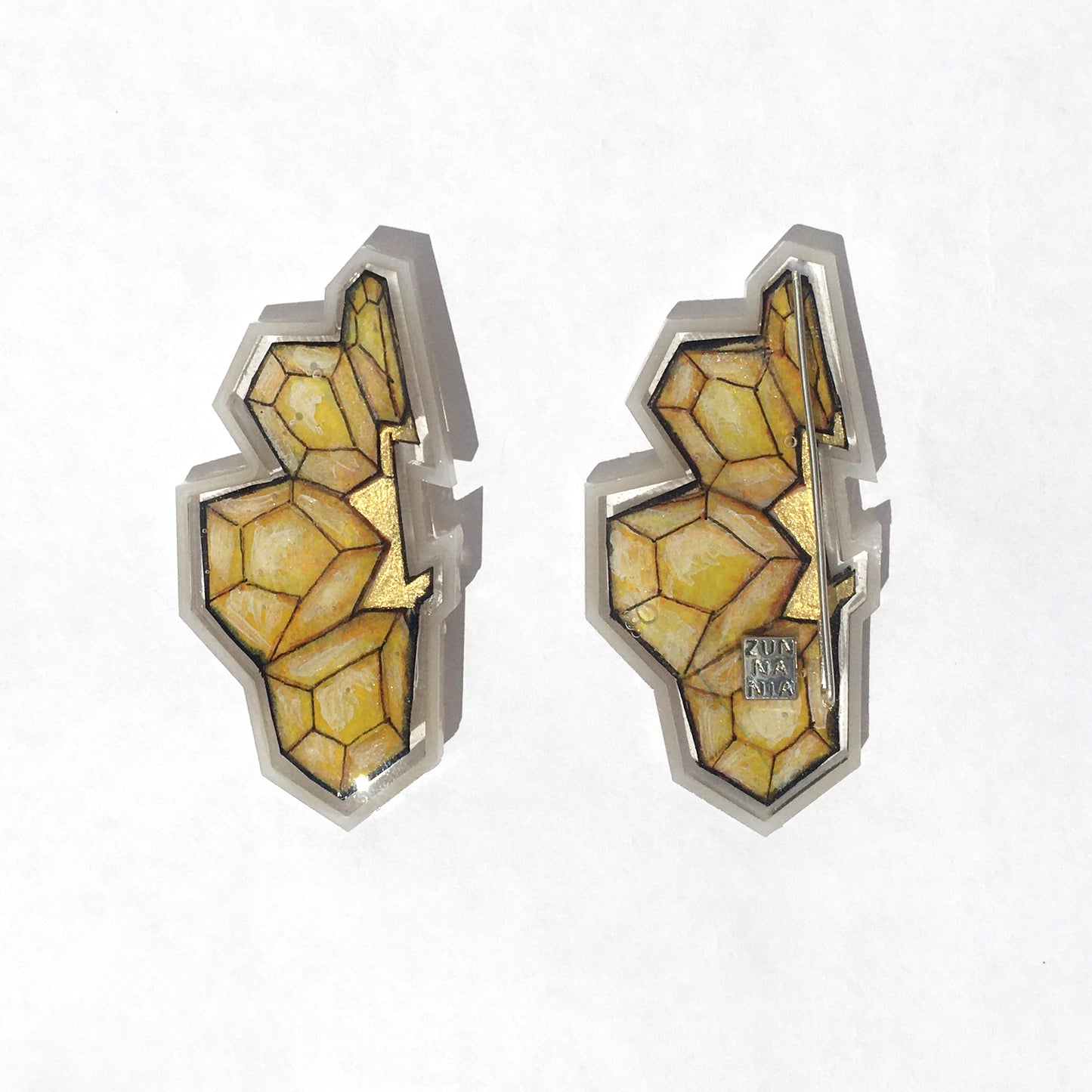 Gem Cluster Ear Climbers