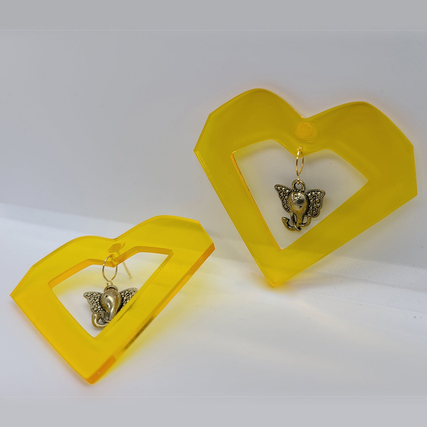 Queen of the Jungle Acrylic Earrings