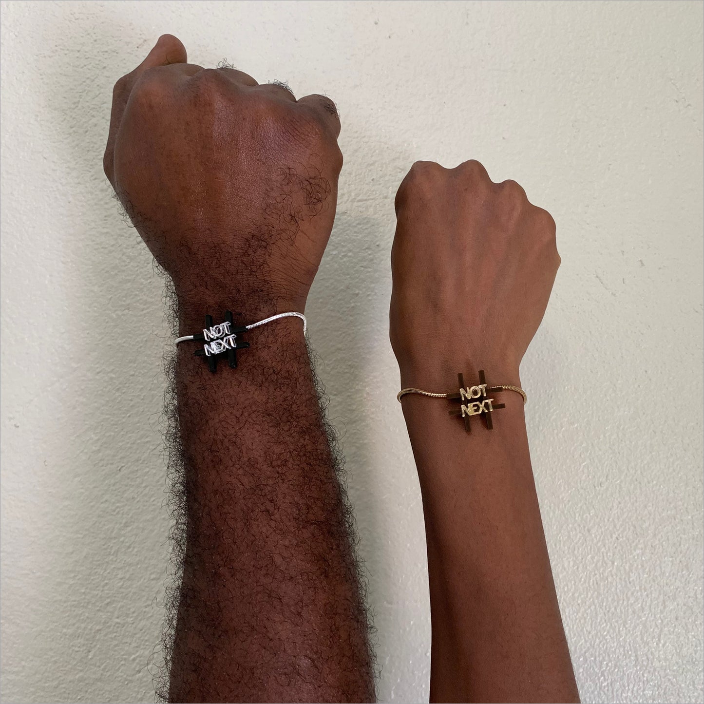 Not Next Brown and Gold Bracelet